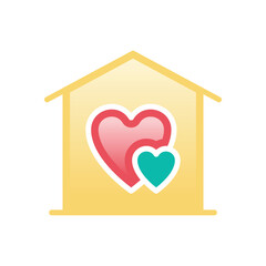  Shelter vector icon