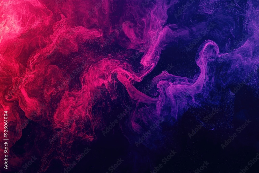 Poster abstract colorful smoke background. perfect for adding a vibrant and dynamic feel to your design pro