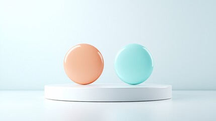 Competitive analysis, side-by-side comparison charts, 3D illustration