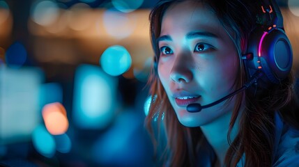 Night shift at Global Business Customer Service Center