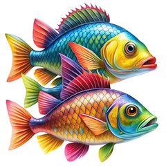 Fototapeta premium Marine Fish isolated