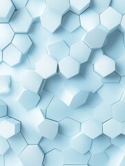 Abstract geometric science background for medical purposes or futuristic art gallery arrangement concept.