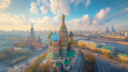 Obraz premium St. Basil's Cathedral in