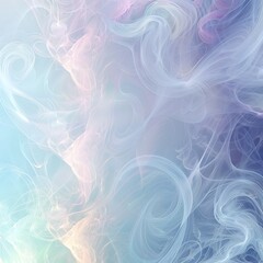 Fototapeta premium A light, airy background with faint, swirling patterns in pastel colors, giving a delicate and ethereal feel. 8k UHD, suitable for high-quality printing or digital display. 
