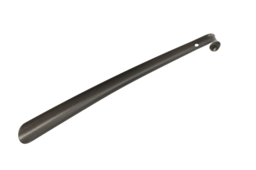 metal shoe spoon, horn, isolate