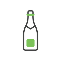Champagne vector icon