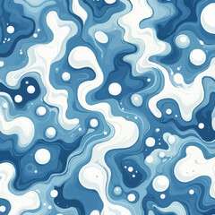 abstract blue background with waves