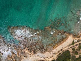 Emerald Sardegna water and coast