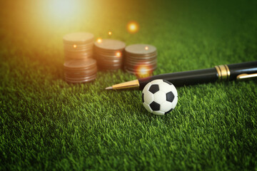 football club financial management , soccer sport betting