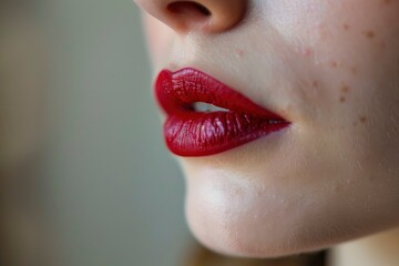 Naklejka premium a copycat lip establishment with generative ai