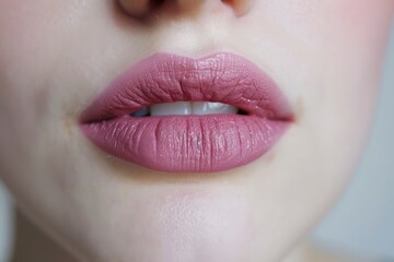 Fototapeta premium a copycat lip establishment with generative ai