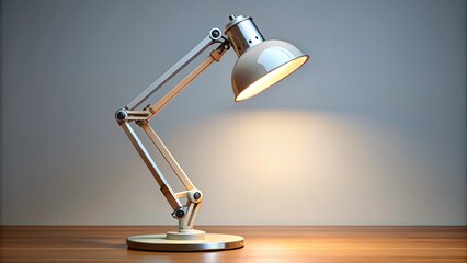 Modern desk lamp with a folding design, perfect for home decoration in bedrooms and study areas, desk lamp