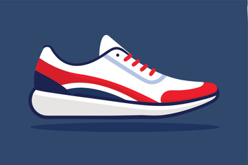 Vector Line Art of Sports Shoes: Football, Cricket, Soccer, Volleyball, Rugby Shoe Vector Design 