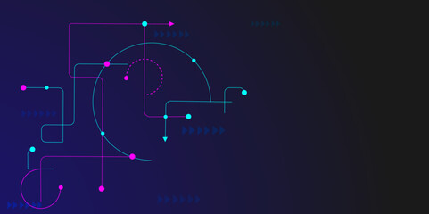 Vectors Abstract connecting lines and dots. Social networking. Abstract Global communication. Networking and big data visualization concept background.