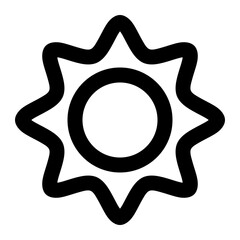 Sun icon