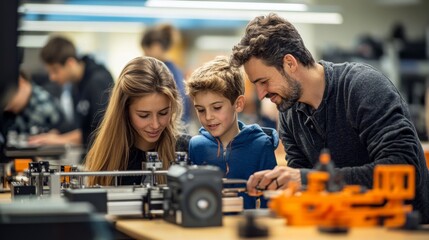 Family learning and working
