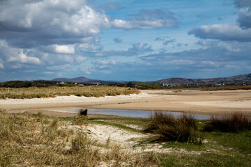 Ballinravey Strand between Ardara and Portnoo in Donegal - Ireland