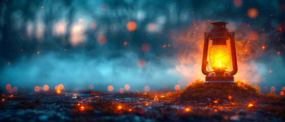 Lantern Release with text space