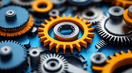 Interlocking Gears -