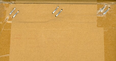 brown corrugated cardboard texture background