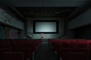 Fototapeta premium Cinema architecture building cinema.