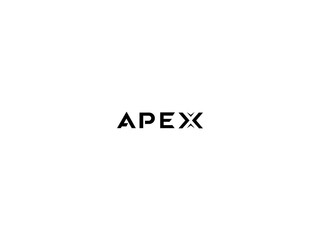 Apex logo design vector