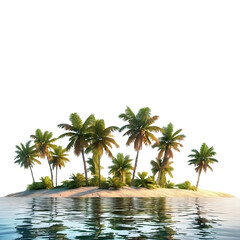 palm tree on the beach