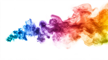 Fototapeta premium Abstract Colorful Smoke