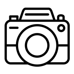 Photography vector icon style