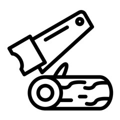 Woodworking vector icon style