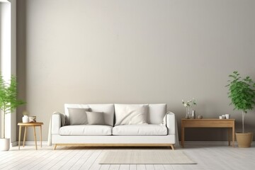 Home interior living room table wall architecture.