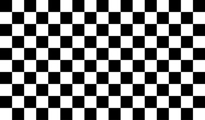 Race flag background. Checkered flag. Black and white checker. Finishing flag. Automotive graphics. Race motorsport concept. Vector illustration