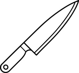 knife vector black and white