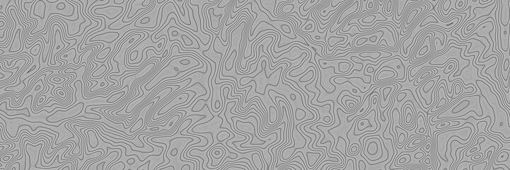 Geographical map, contour map, vector design	