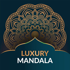 Luxury Ornamental Floral Mandala design for card, invitation card, anniversary card, tiles, mosaic, texture, wall for decorating.
