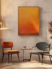 painting_frame_in_a_modern_interior_wall_hanged_mock