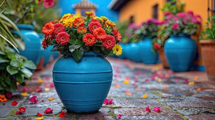 flowers in a vase