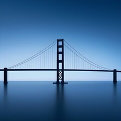 Obraz premium Ultra-realistic photo of the Golden Gate Bridge --v 6.0 --s 750.