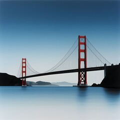 Ultra-realistic photo of the Golden Gate Bridge --v 6.0 --s 750.
