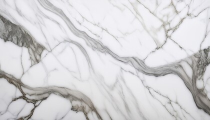 Obraz premium White Marble Texture with Gray Veins backgrounds design