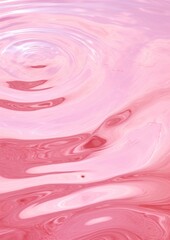 Circular water waves outdoors petal pink.