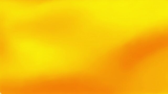 Gradient blur vivid yellow abstract animation background	