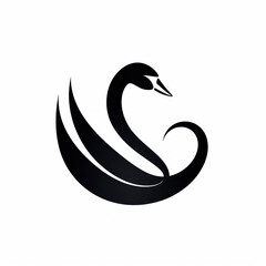animal icon and logo on a white background Created with Generative AI technology