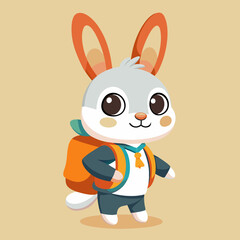 Obraz premium Back to school vector poster
