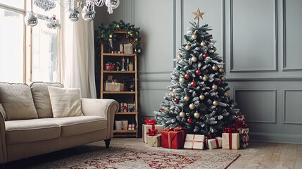 Christmas Cozy Warm Interior Design 