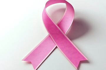 Breast cancer awareness symbol. 