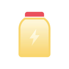 Obraz premium Protein vector icon