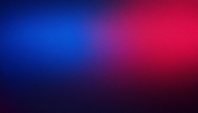 Abstract Dual Color Gradient Background. Vibrant Red and Blue Textured Design, Ideal for Political Campaigns or Patriotic Themes Reflecting USA Flag Colors and Symbolic Divides