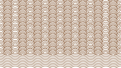 Round wave line texture abstract pattern background design template