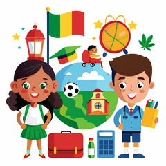 Back to school vector